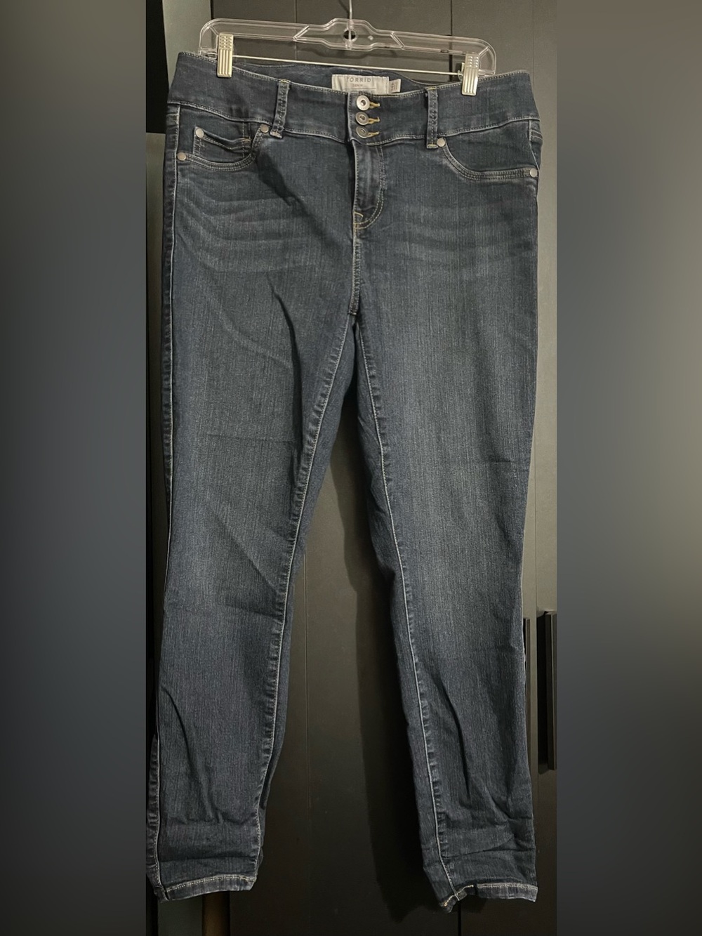 torrid Dark Wash Skinny Jeggings